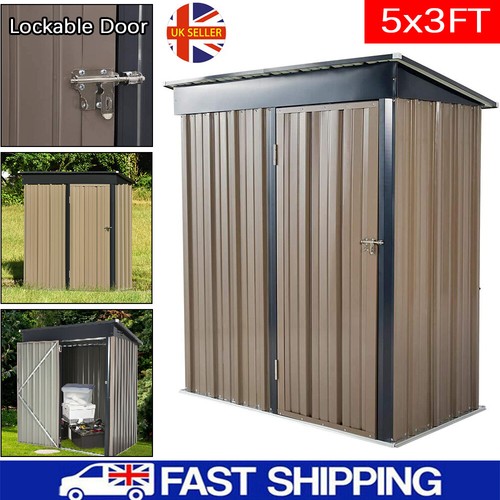 3ft garden shed galvanised - x,