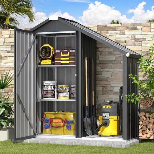 Aecojoy outdoor metal storage - outdoor,