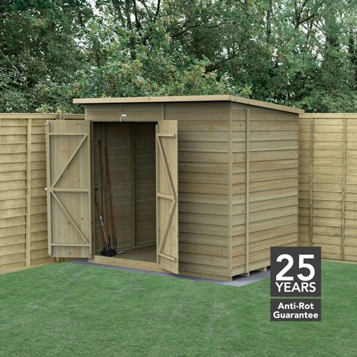 Forest 4life 7x5 shed - forest, pent