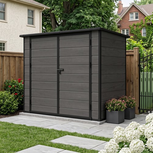 Garden shed 7ft 4ft - 7ft, plastic