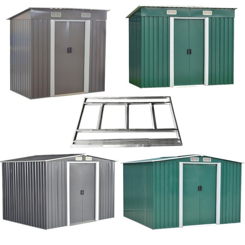 Metal garden shed 8 - garden,
