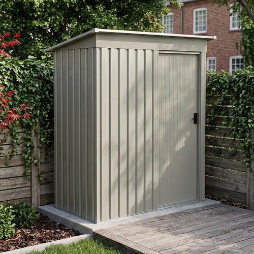 5x3ft metal shed garden - 5x3ft,