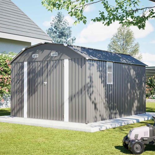 Large 10x12ft metal - 10x12ft, garden