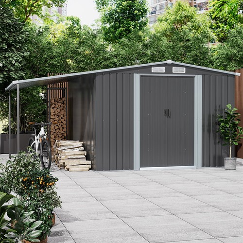 Metal garden shed 8 - garden,