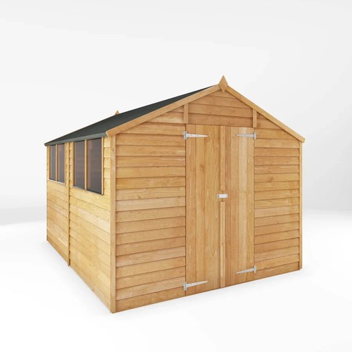 10x8 wooden garden - 10x8, shed