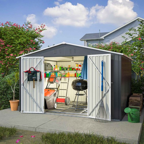 Garden shed 10x8ft metal - 10x8ft,