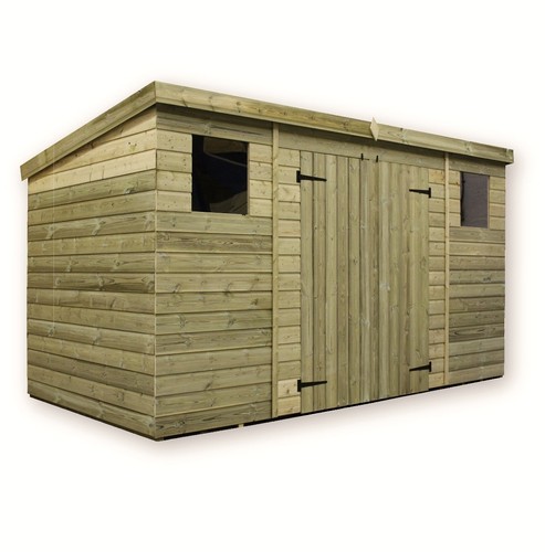 Wooden garden shed 10x5 - wooden,