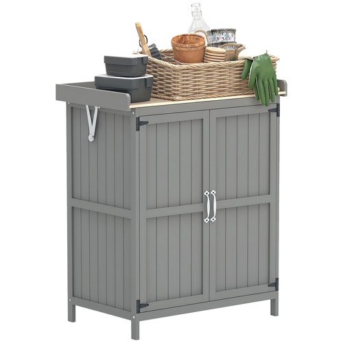 Outsunny wooden garden storage - outsunny,