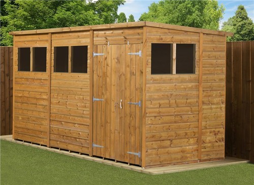 Empire pent garden shed tongue - empire,