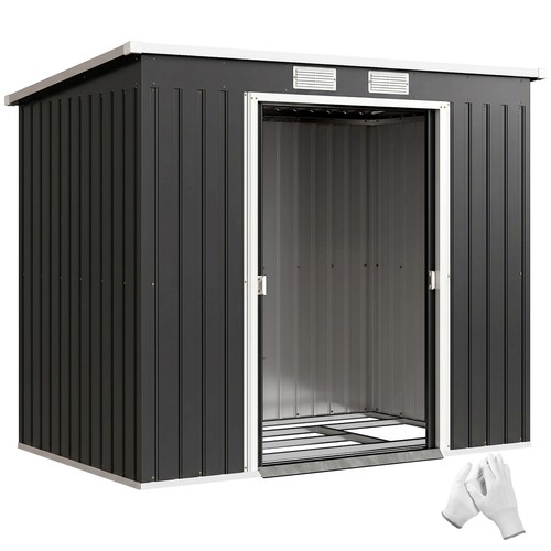 Outsunny 4ft metal garden - 7,