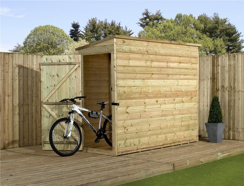 Second pent shed - second,