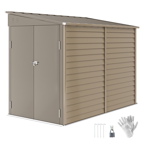 Outsunny 9ft galvanised - outsunny, 5