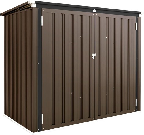 Yodolla metal storage shed - metal,