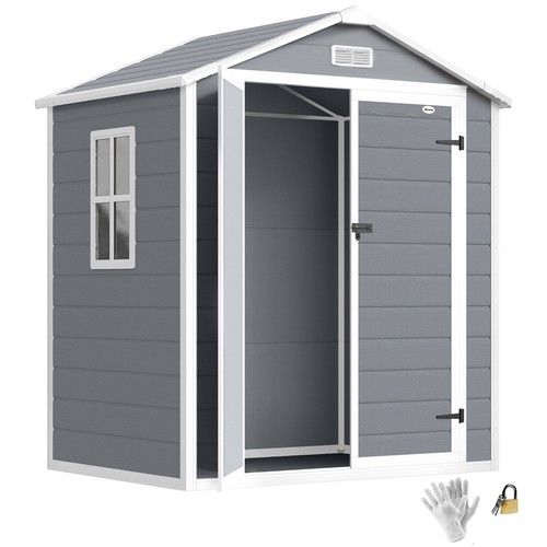 Outsunny garden shed - garden,