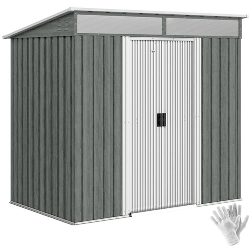 Outsunny 5x4ft garden shed - 6.5x4ft,