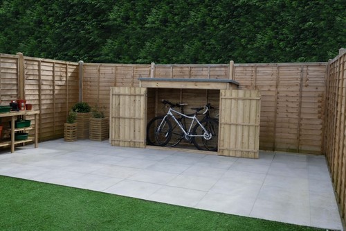 Large wooden outdoor pent - large,