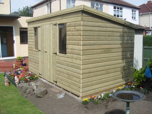 Garden shed 19mm g - shed, t&g