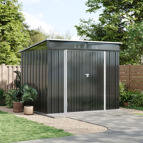 Metal garden shed 6ft - metal,