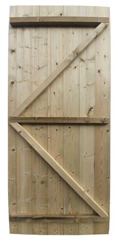 7x4 wooden garden shed - 7x4,