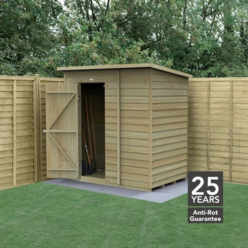 Forest 4life 6x4 pent shed - 6x4,