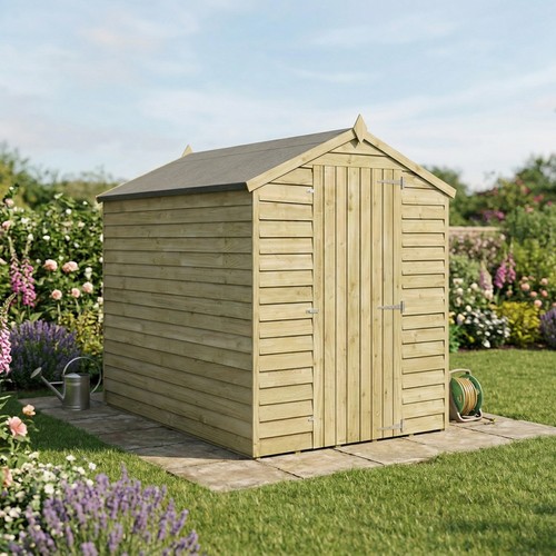 7x5 wood garden shed - 7x5,