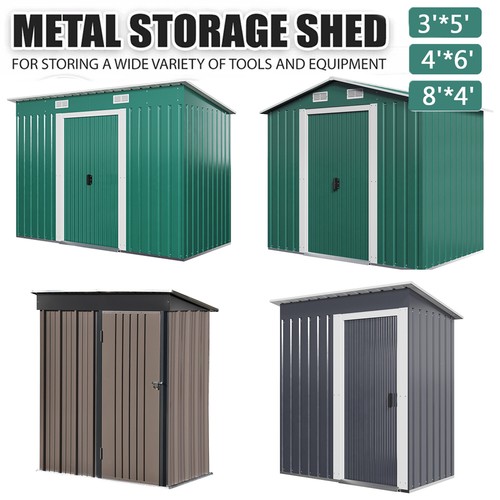 Metal garden shed - metal,