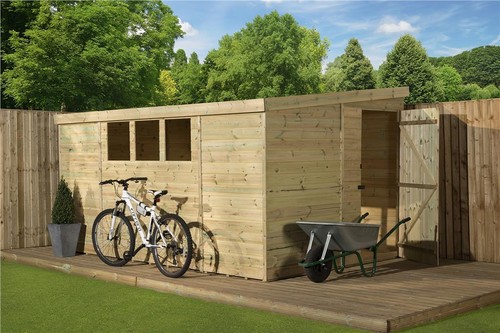 Empire 3000 pent garden shed - empire,
