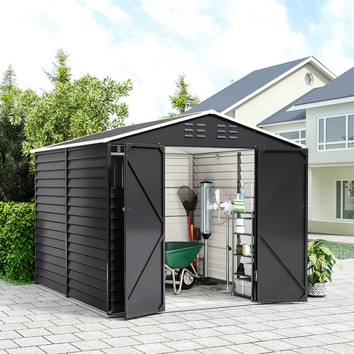 8x8 metal garden shed - 8x8.5,