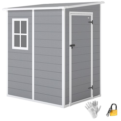 Outsunny lean garden shed - outsunny,