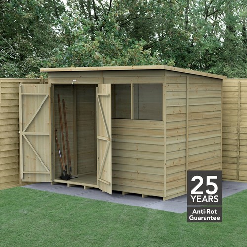 Forest 4life 8x6 shed - forest, pent