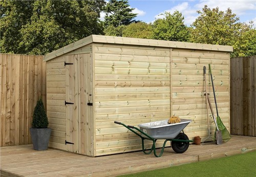 Empire 2000 pent garden - garden, shed